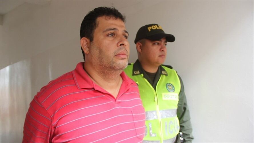 Capturan ex alcalde de Aguachica por homicidio de su rival electoral. Foto: Policía Nacional