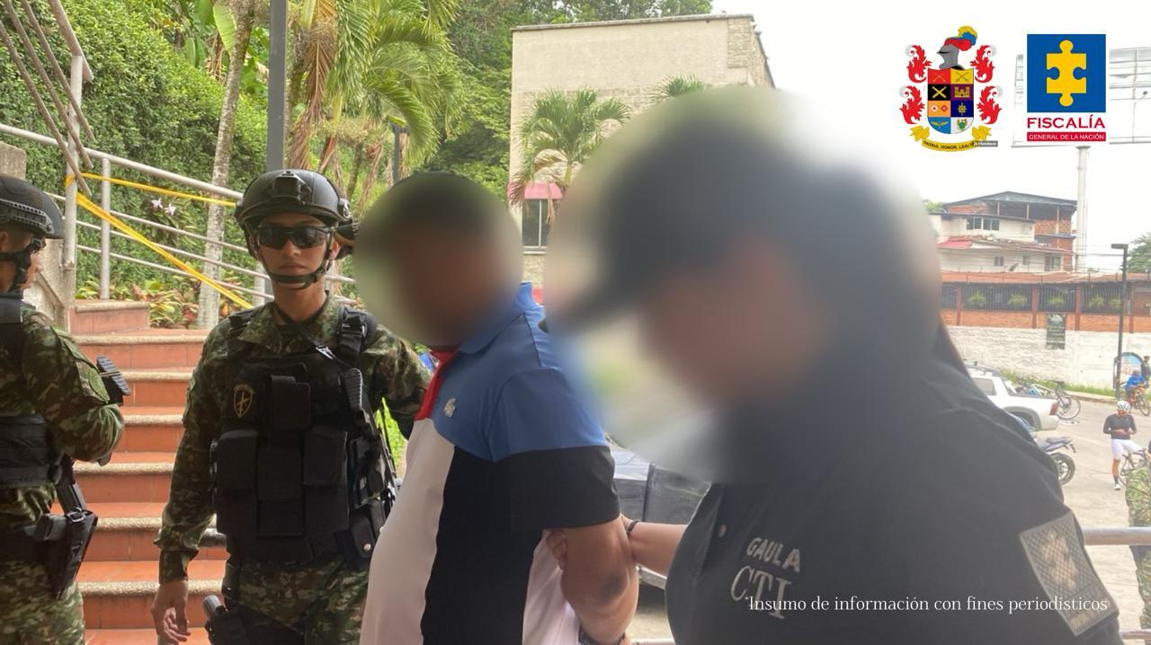 Capturaron a juez que habría exigido 600 millones de pesos para torcer un fallo judicial. Foto: Fiscalía.