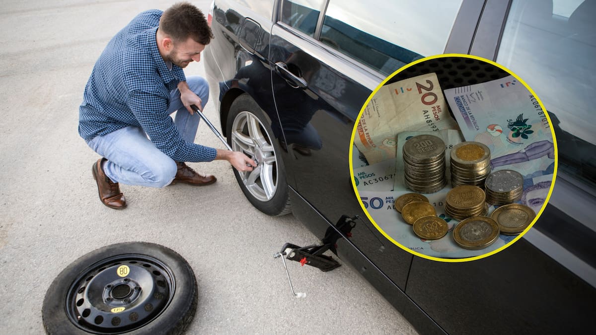 ¿Cuánto vale la multa por no llevar llanta de repuesto en el carro? Esto dice el Código de Tránsito