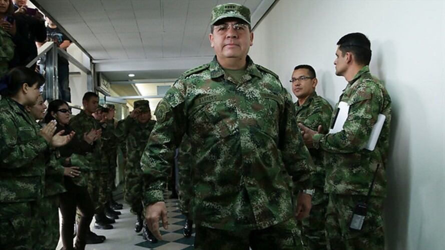 El general Leonardo Barrero. Foto: Colprensa