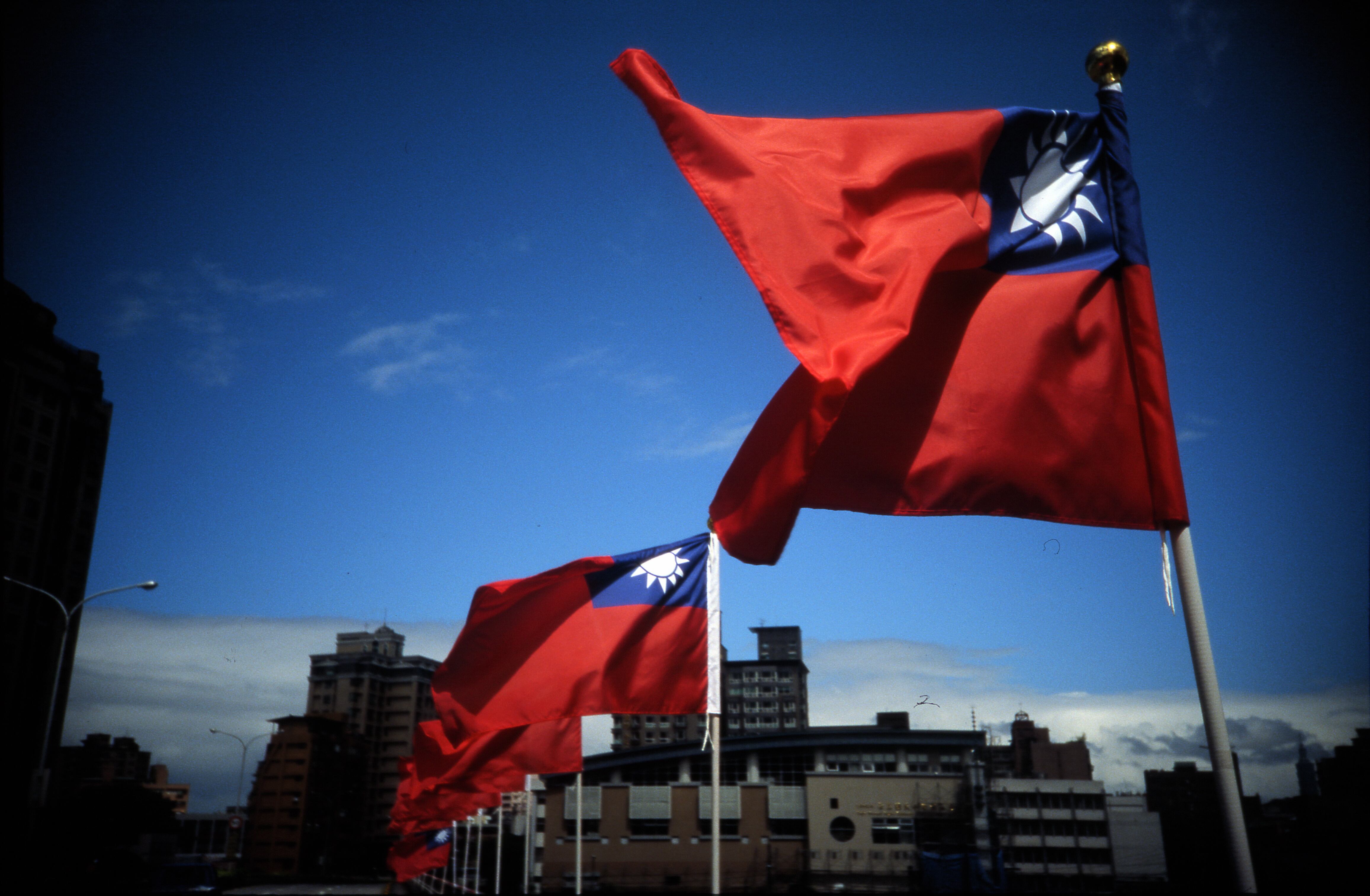 Imagen de referencia de la bandera de Taiwán. Foto: Getty Images/ivanCHANG
