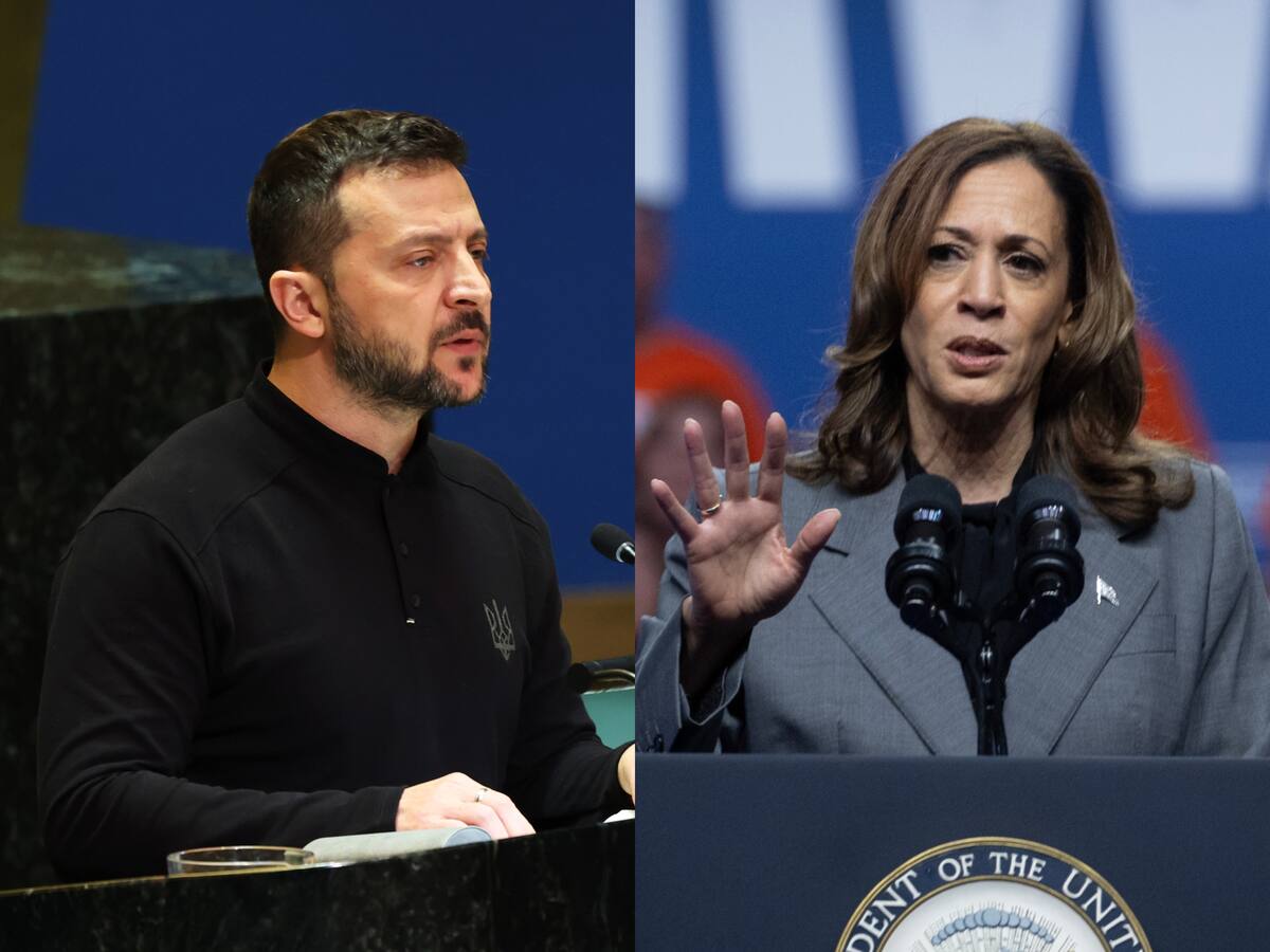 Republicanos acusaron a Kamala Harris de usar a Zelenski para influir en la campaña