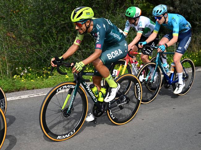 Daniel Felipe Martínez en la Vuelta Algarve Getty Images