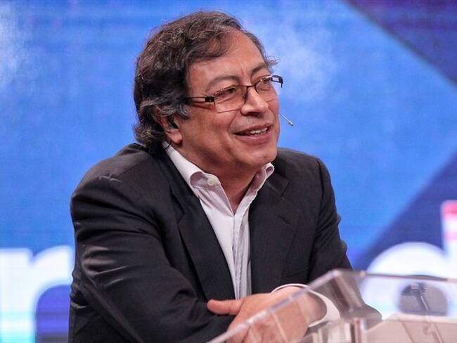 Gustavo Petro, líder de la Colombia Humana. Foto: Colprensa - Camila Díaz
