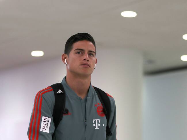 James Rodríguez en su paso por el Bayern Múnich / A. Beier/FC Bayern via Getty Images