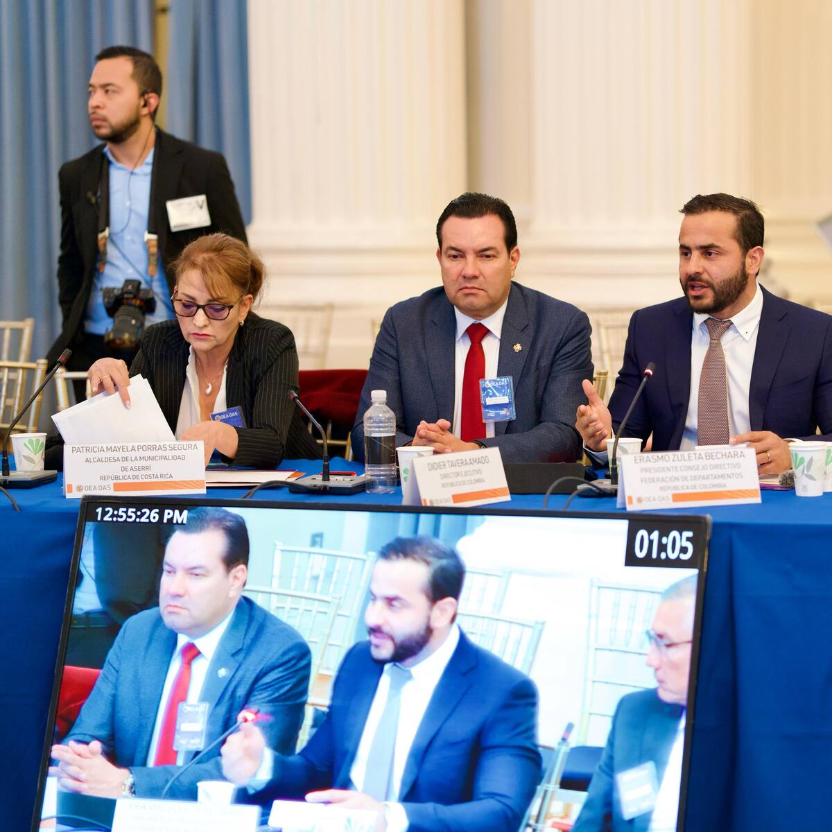 No se puede construir paz sin autonomía: gobernador de Córdoba ante la OEA