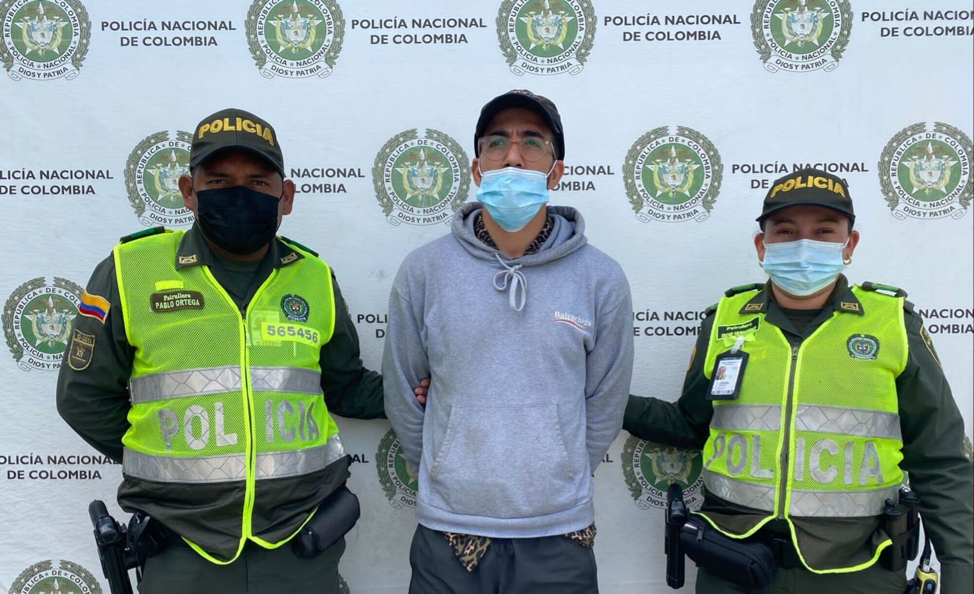 Capturado/ Policía Metropolitana de Santa Marta