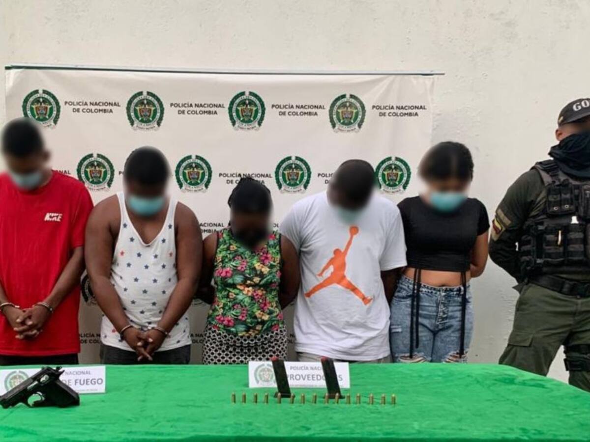 Capturan en Cartagena a 13 miembros de una estructura al servicio del Clan del Golfo