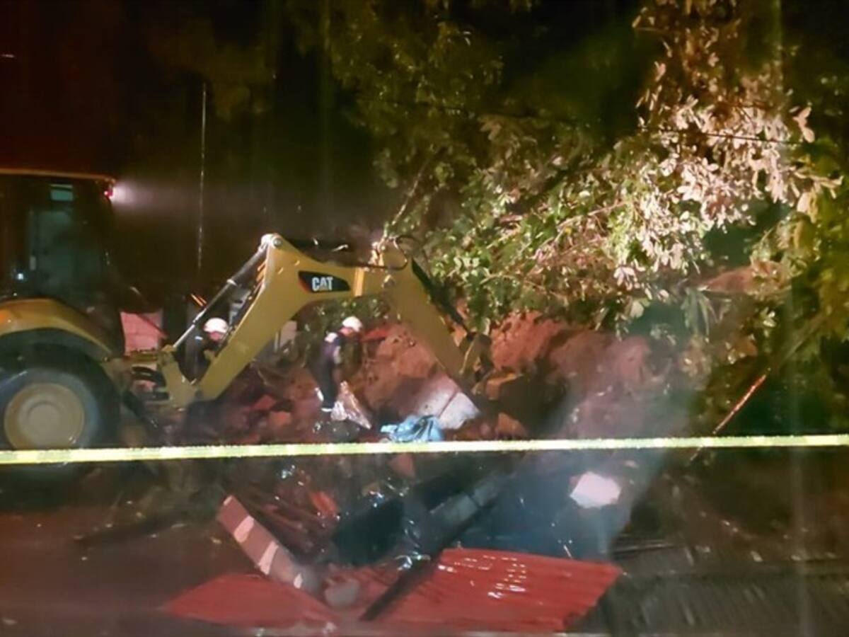 Siete muertos y nueve heridos por deslizamiento de tierra en Antioquia