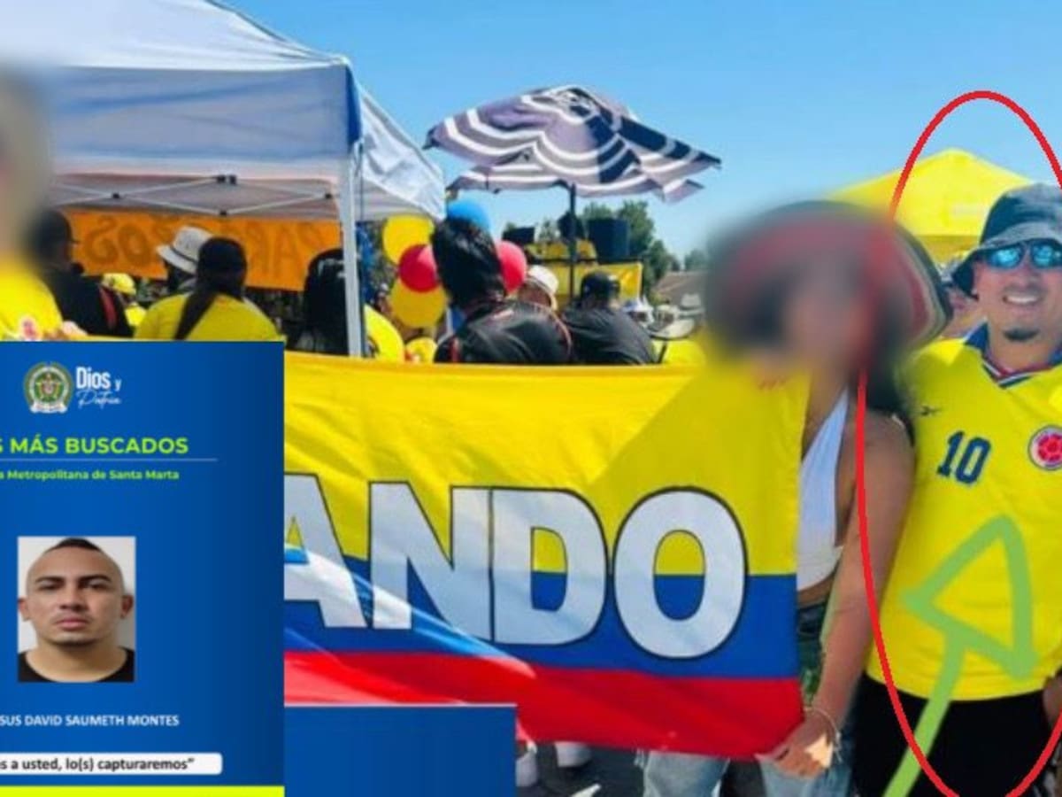 Uno de los delincuentes más buscados en Santa Marta apareció en partido Colombia - Brasil