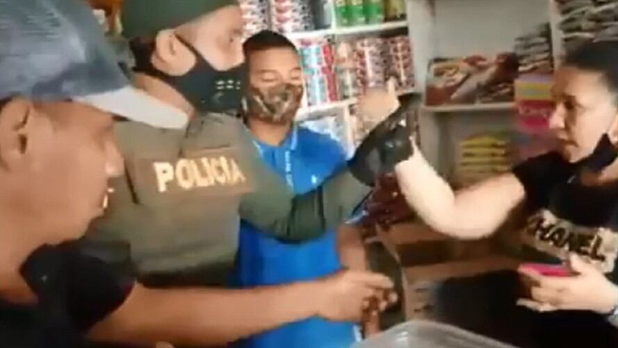 El hecho causó indignación en los internautas y volvieron viral el video. . Foto: Pantallazo video