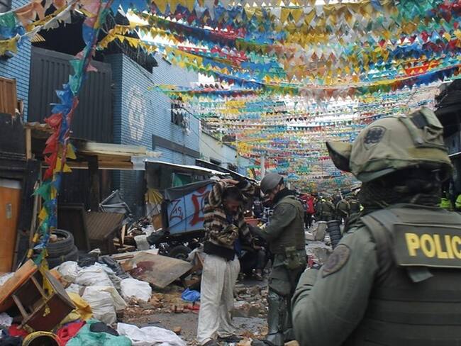 Intervención del Bronx. Foto: Colprensa