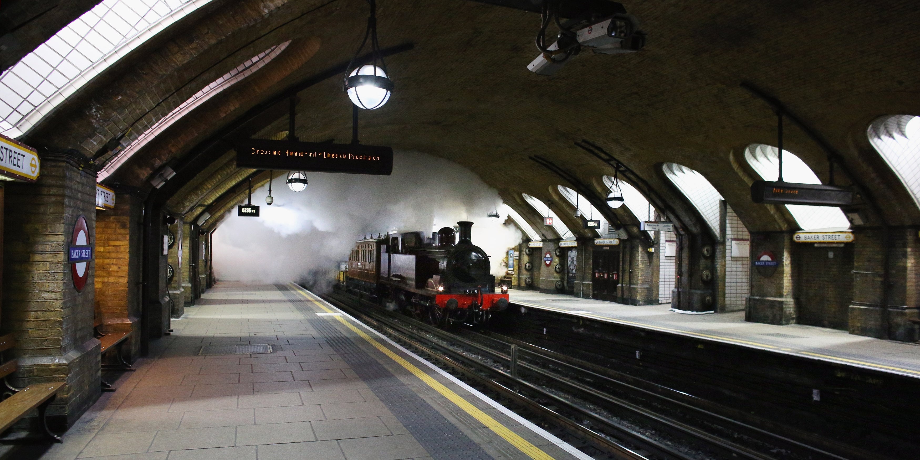 Tren metropolitano de Londres. Foto: Oli Scarff/Getty Images