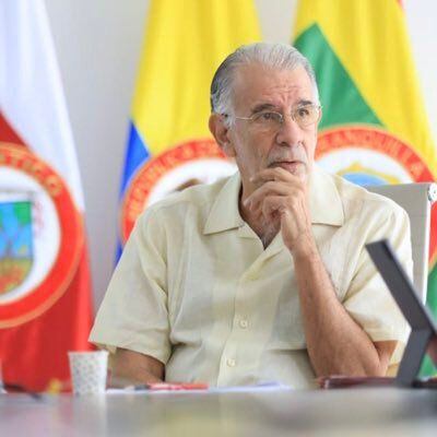  Gobernador del Atlántico, Eduardo Verano, quien presenta la propuesta de integración regional. Foto: @veranodelarosa vía X. 