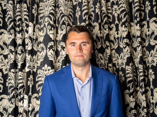 Charlie Kirk. Foto: Nordin Catic/Getty Images for The Cambridge Union