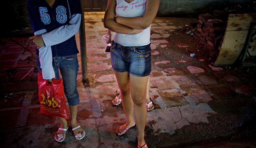 Mujeres víctimas de explotación sexual. Foto: Colprensa.