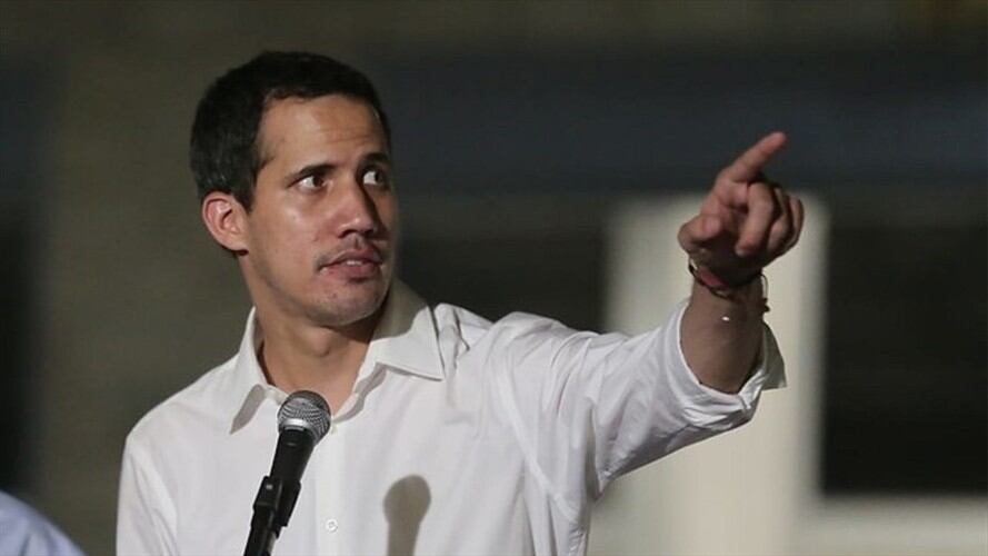 El autoproclamado presidente interino de Venezuela, Juan Guaidó. Foto: Colprensa