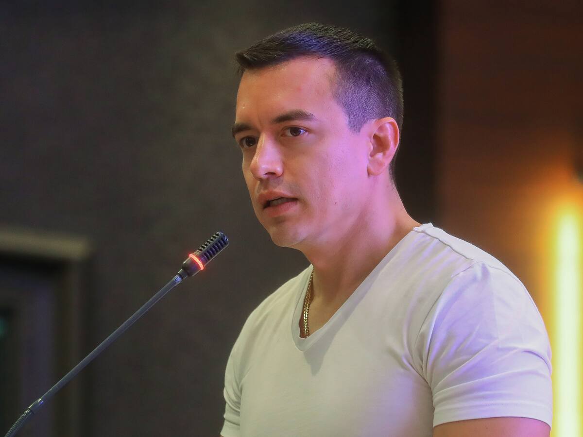 La vicepresidenta de Ecuador denuncia al presidente Noboa por violencia política de género