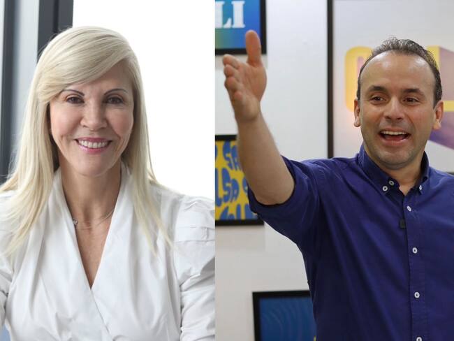 Dilian Francisca Toro y Alejandro Eder, inscriben sus candidaturas a Gobernación del Valle y Alcaldía de Cali este Jueves. Foto: Cortesía/@alejoeder