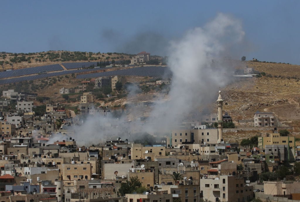 Ataques de Israel a Gaza. (Photo by Nedal Eshtayah/Anadolu via Getty Images)