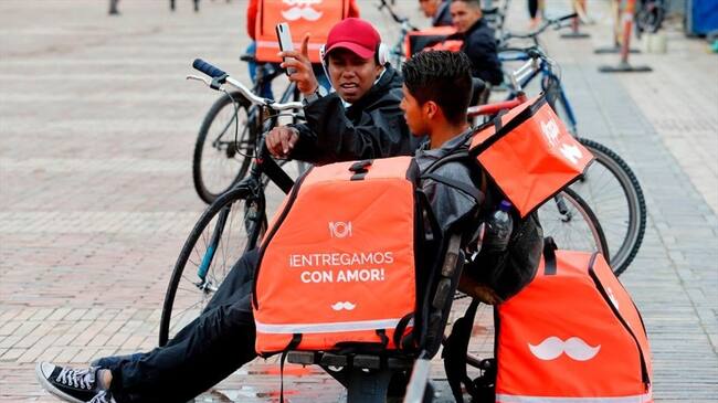 Rappi responde a protesta de repartidores por propinas. Foto: Getty Images