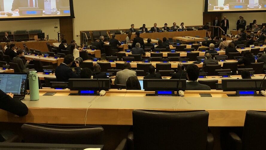 Desde la ONU, Duque pidió precios justos para los pequeños productores de café . Foto: W Radio