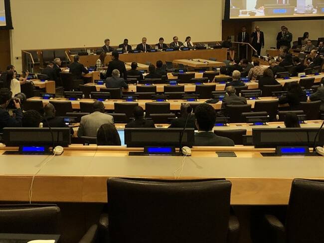 Desde la ONU, Duque pidió precios justos para los pequeños productores de café . Foto: W Radio