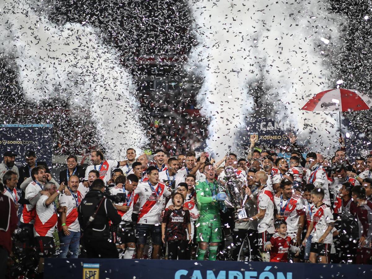 Siete años después, River vuelve a coronarse campeón en Argentina