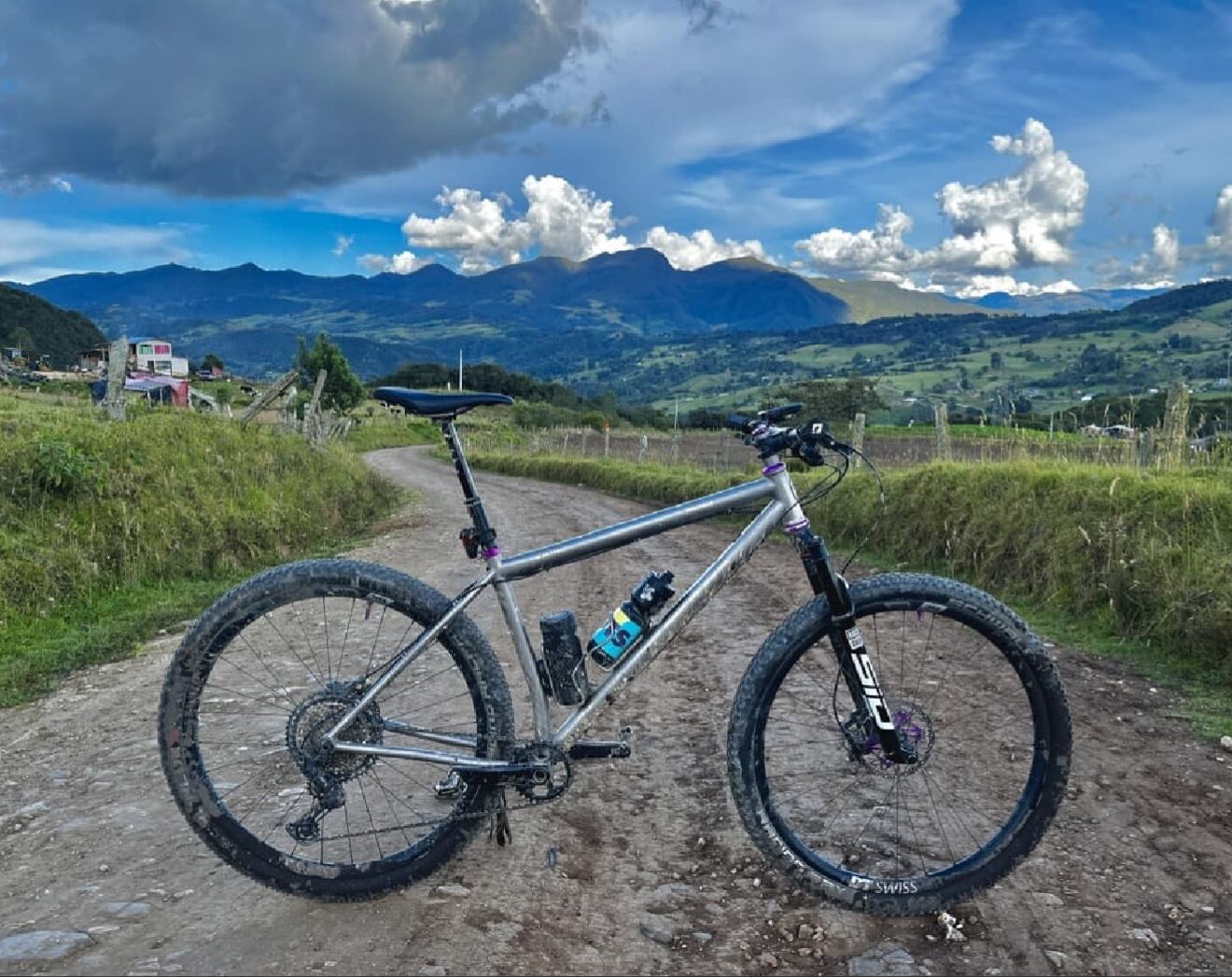 Una de las bicicletas hurtadas en el Alto del Verjón. Foto: Suministrada