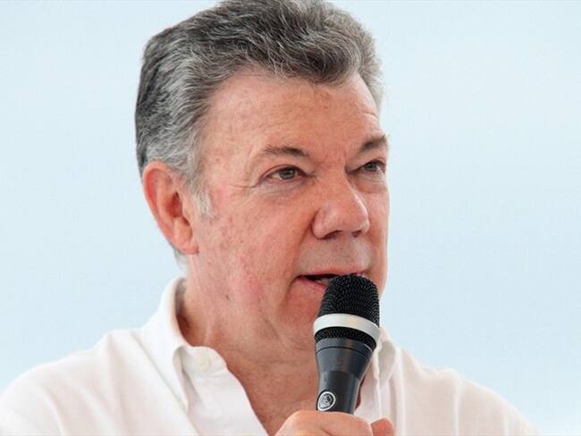 Juan Manuel Santos. Foto: Colprensa