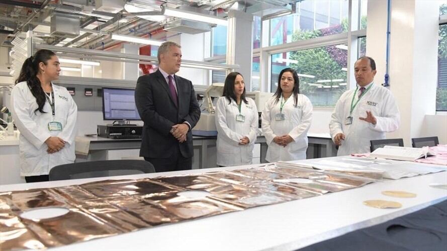 Inauguran centro especializado del a Dian. Foto: Presidencia