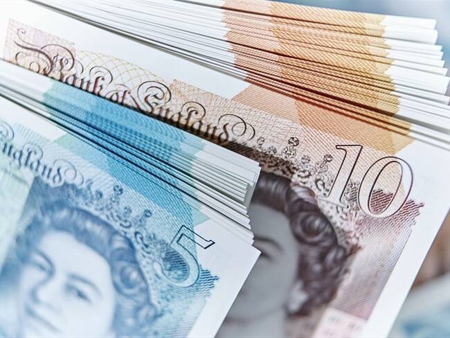 Leve caida de la bolsa de Londres. Foto: Getty Images