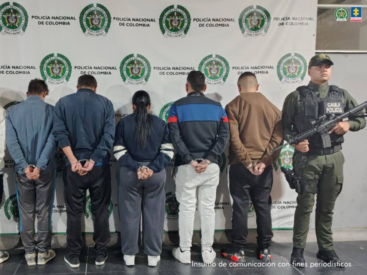 Miembros de banda criminal en Bogotá fueron enviados a la cárcel por secuestro y abuso sexual