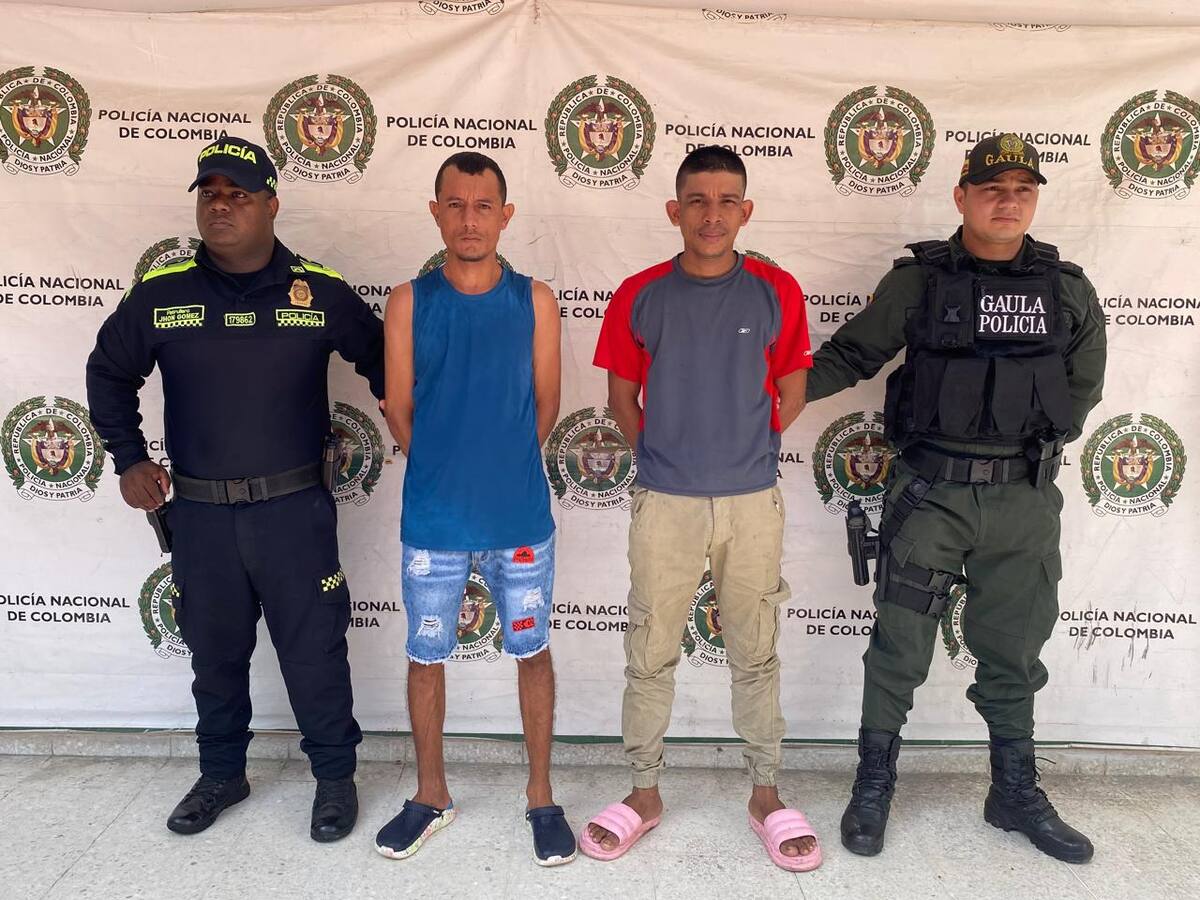 Capturadas dos personas en Puebloviejo, Magdalena por tentativa de extorsión