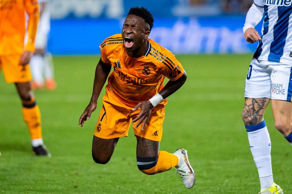 Vinicius Junior. I Foto: Alberto Gardin/NurPhoto via Getty Images.