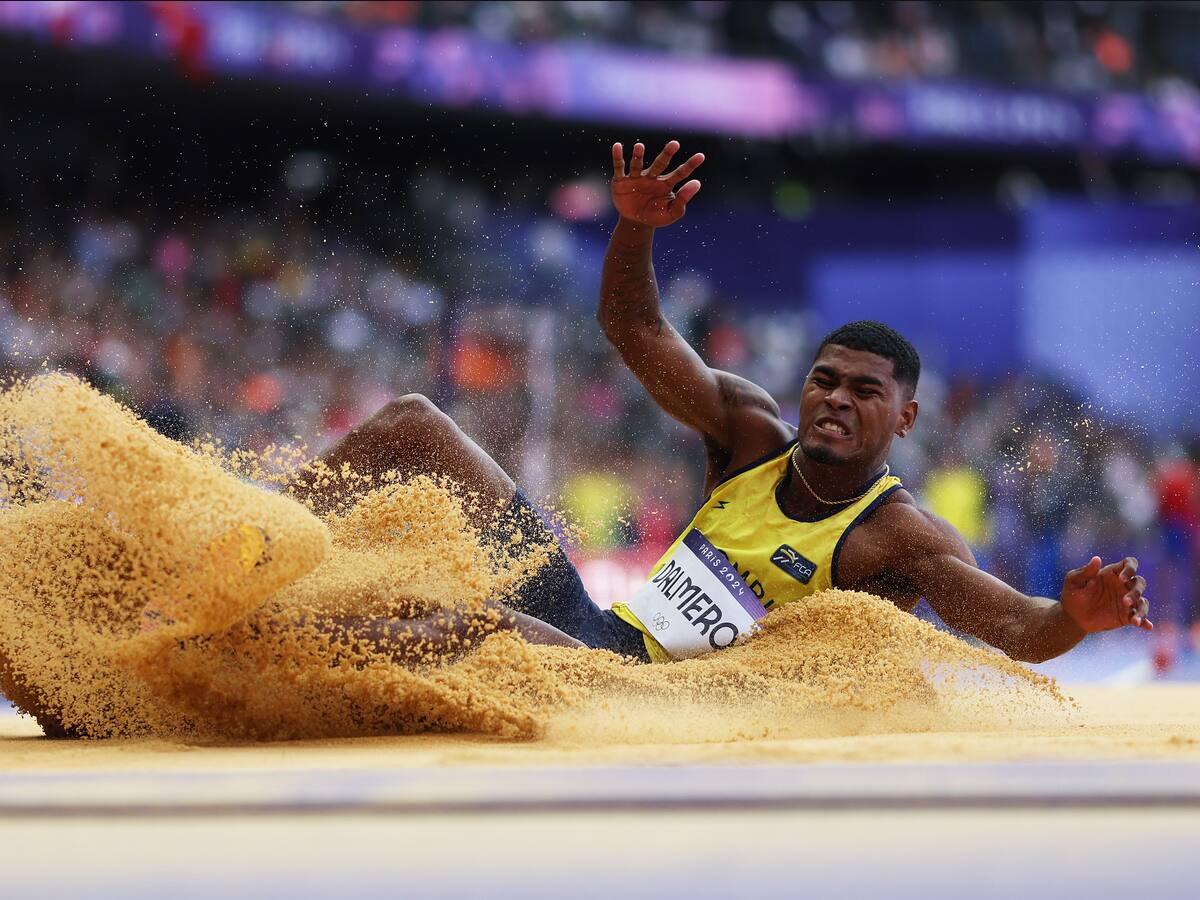 París 2024: Arnovis Dalmero clasificó a la final de salto largo entre los 12 mejores