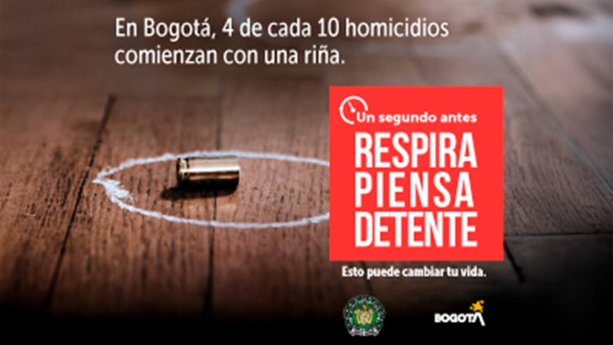 En Bogotá, cuatro de cada diez homicidios comienzan con una riña