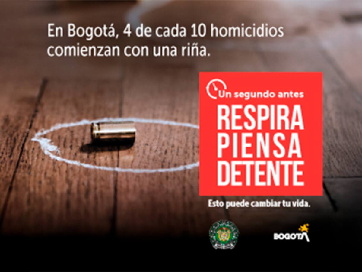 En Bogotá, cuatro de cada diez homicidios comienzan con una riña