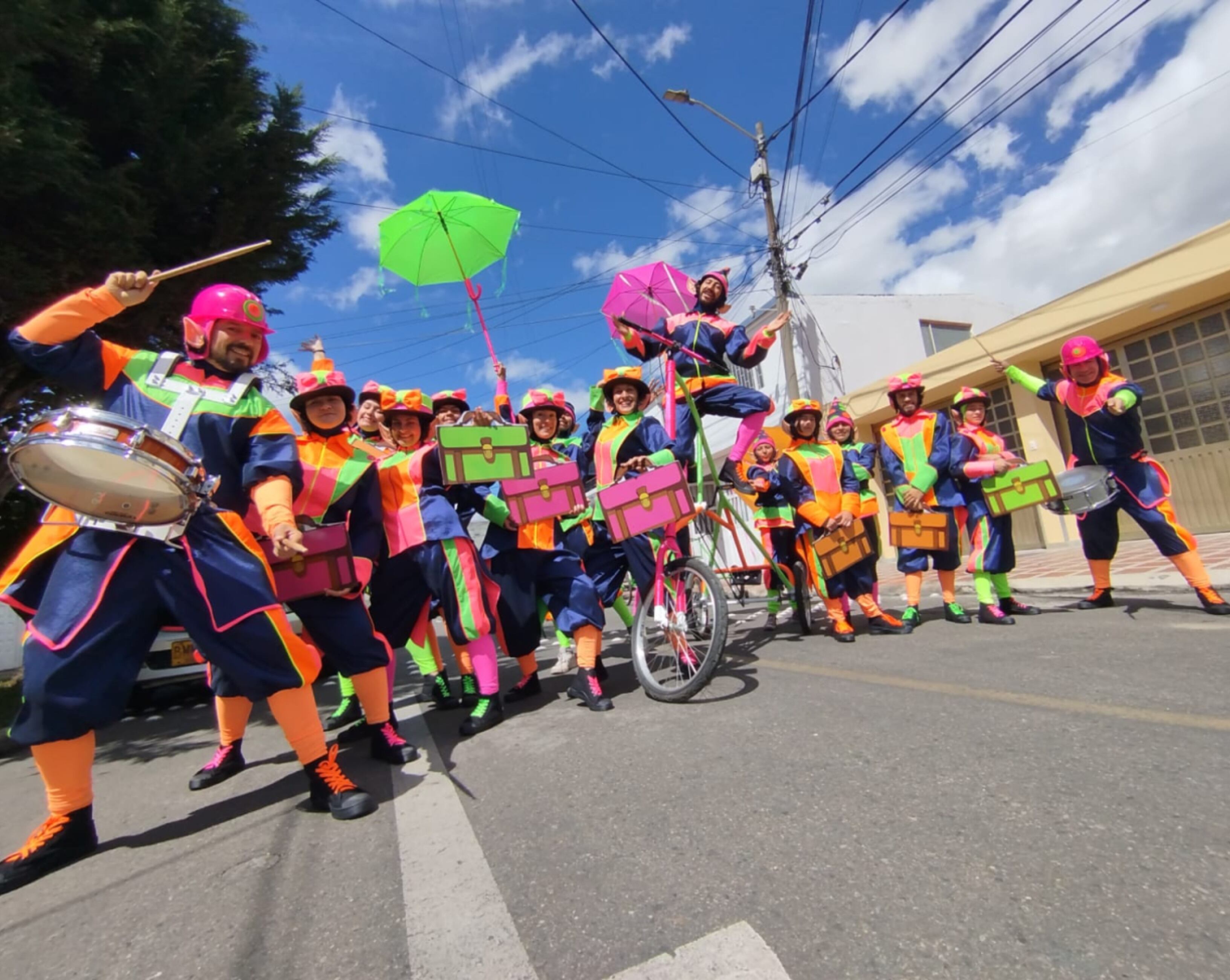 Desfile de Navidad en Bogotá. Foto: Alcaldía de Bogotá