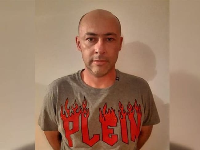 John Fredy Zapata Garzón, alias ‘Messi’ o ‘Candado’. Foto: Cortesía Dijín