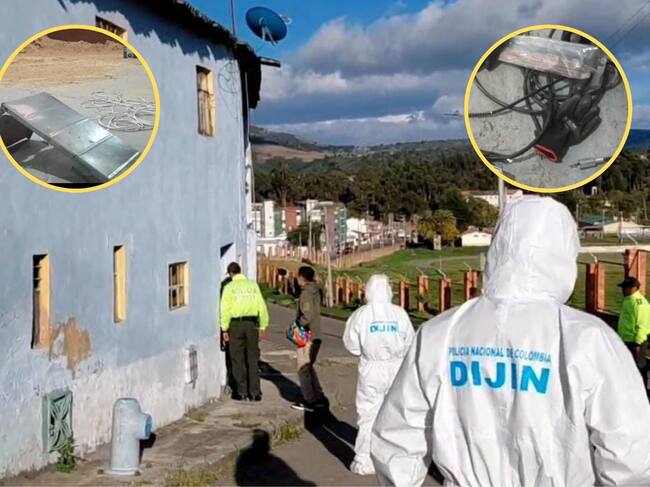 Los allanamientos que se han adelantado fueron en una vivienda cercana al Batallón Simón Bolívar y en una bodega al sur de la capital boyacense.