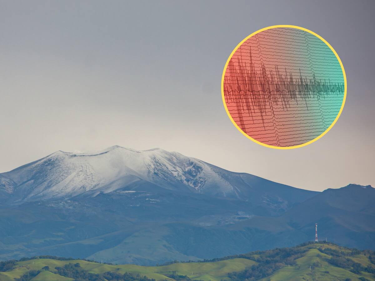 Servicio geológico registra un aumento de eventos sísmicos en el volcán Puracé de Colombia