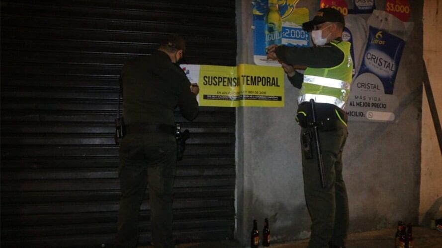 Cierran 13 establecimientos por no cumplir protocolos biosanitarios en Montería. Foto: Cortesía