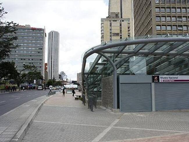 Estación de Transmilenio del Museo Nacional. Foto: http://www.transmilenio.gov.co/