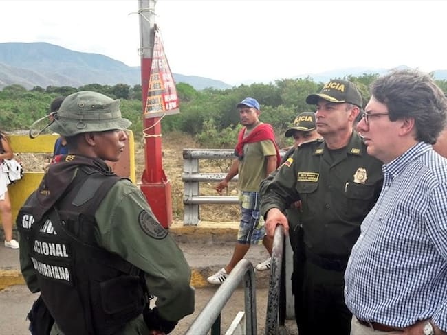 Colombia y Brasil desarrollaron encuentro binacional en la frontera. Foto: Cortesía: Policía metropolitana de Cúcuta