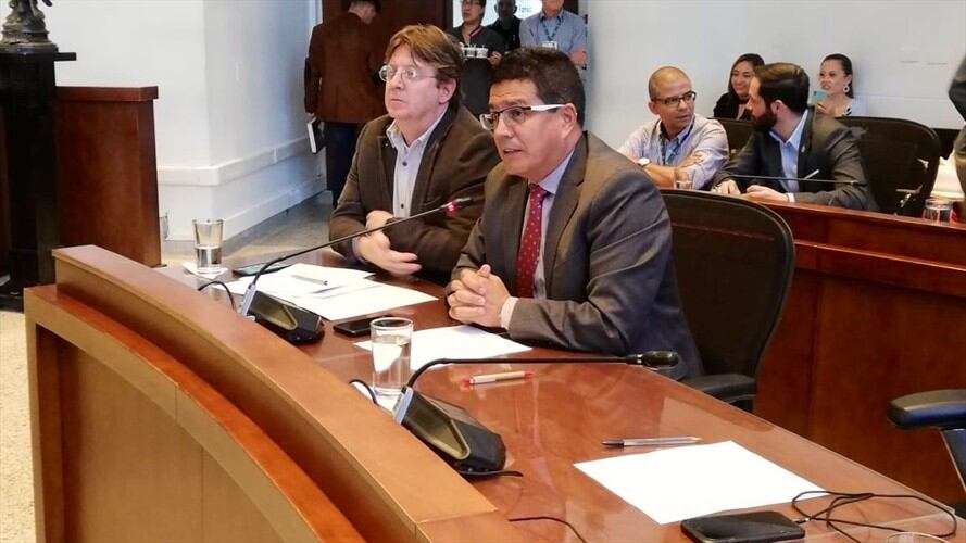 Arboleda insistió en que el protocolo fracasó . Foto: Twitter: johnarboleda63