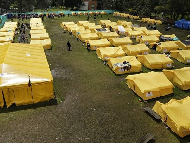 Distrito busca plan de contingencia ante desmonte de campamento humanitario de venezolanos