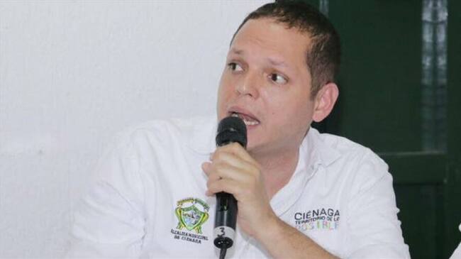 Edgardo Pérez, alcalde de Ciénaga. Foto: Ian Farouk Simmonds