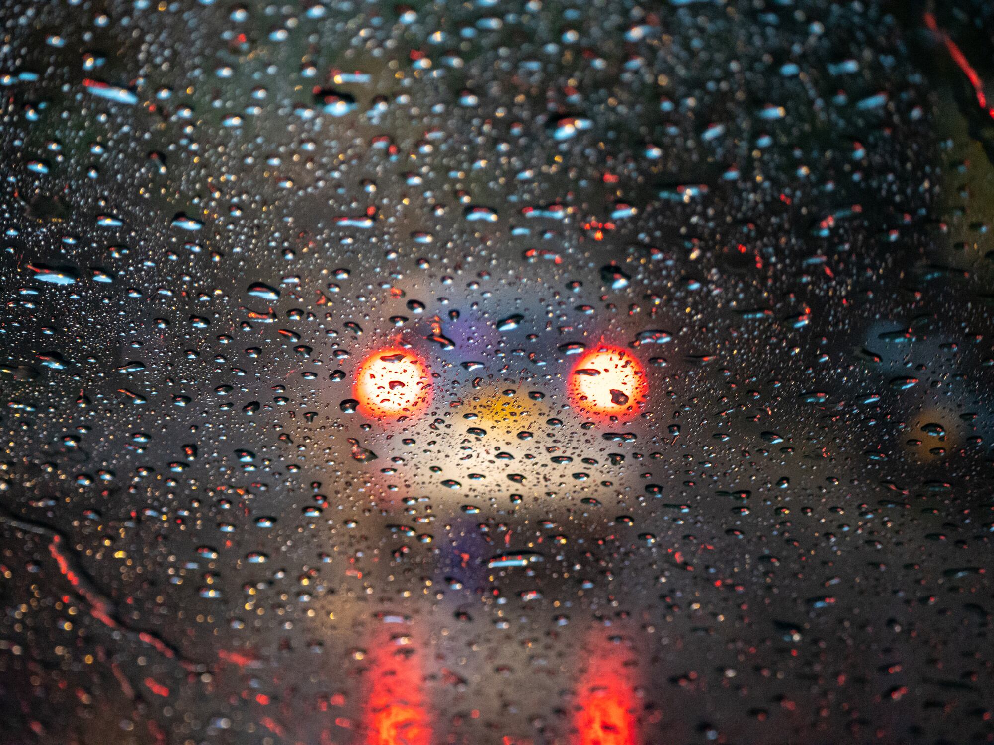 Fuerte trancón en la vía Bogotá - Melgar a la altura de la Nariz del Diablo