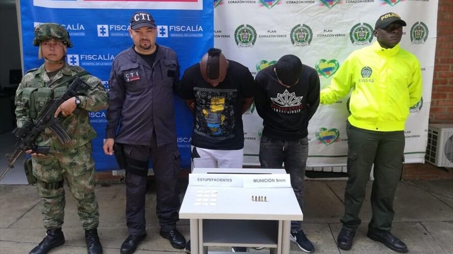 Según inteligencia militar, eran los encargados de controlar las zonas para la comercialización y distribución de estupefacientes . Foto: Ejército